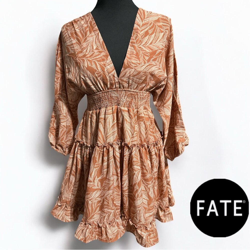 Fate Women’s Tiered Ruffle Dress - Size S